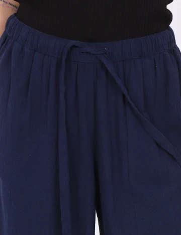 Pantaloni Vero Moda, bleumarin
