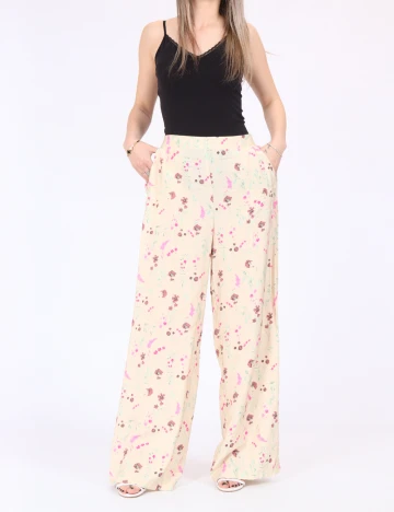 Pantaloni Vero Moda, crem