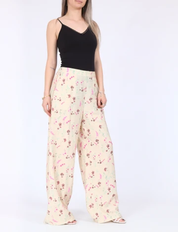 Pantaloni Vero Moda, crem
