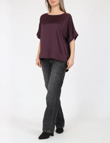 Bluza Vero Moda, pruna