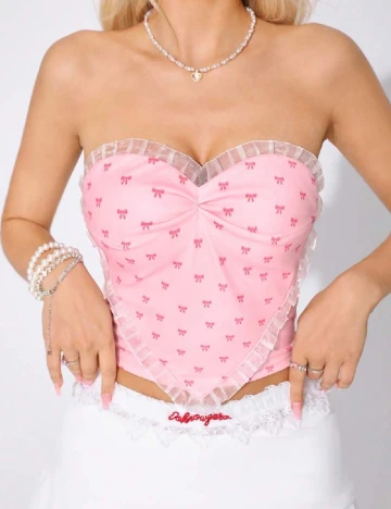 Top SHEIN, roz Roz