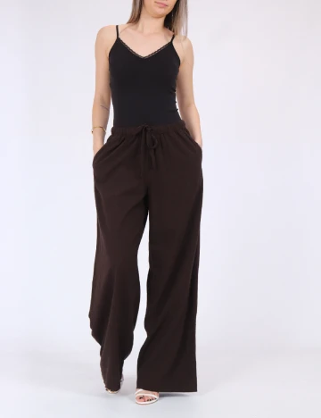 Pantaloni Vero Moda, maro