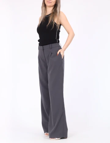 Pantaloni Weekday, gri