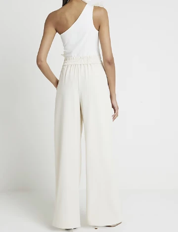 Pantaloni River Island, crem