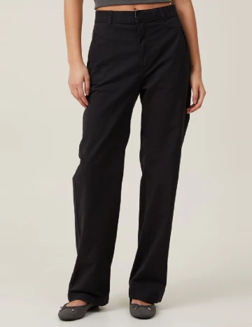 Pantaloni Cotton On, negru Negru
