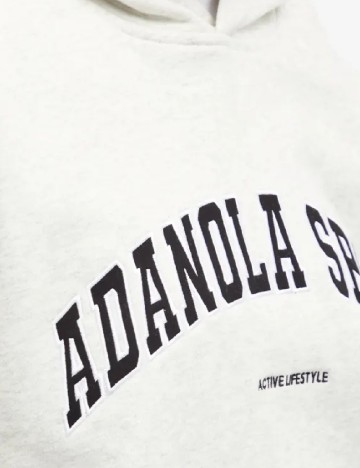 Hanorac Oversize Adanola, gri