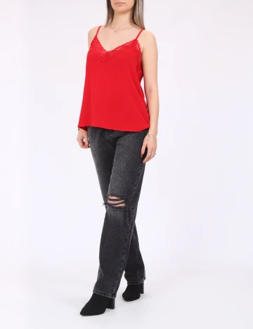 Maiou Vero Moda, rosu Rosu