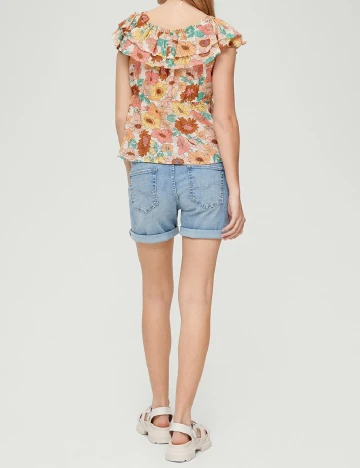 Bluza Q/S, floral Floral print