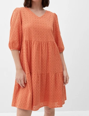 Rochie scurta s.Oliver, portocaliu