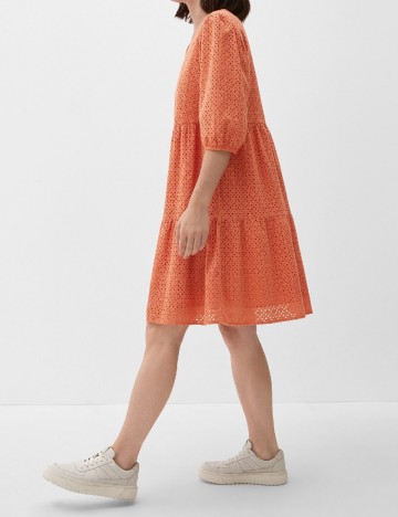 Rochie scurta s.Oliver, portocaliu