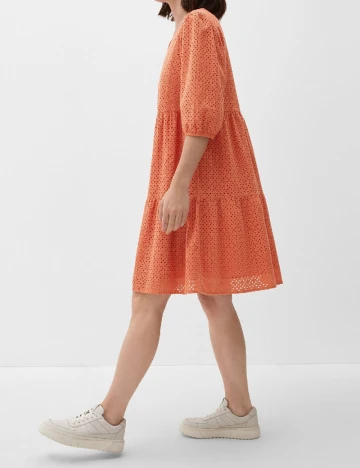 Rochie scurta s.Oliver, portocaliu