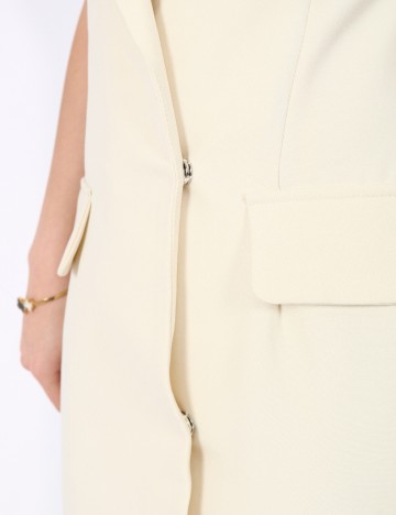 Rochie scurta EGO, ecru