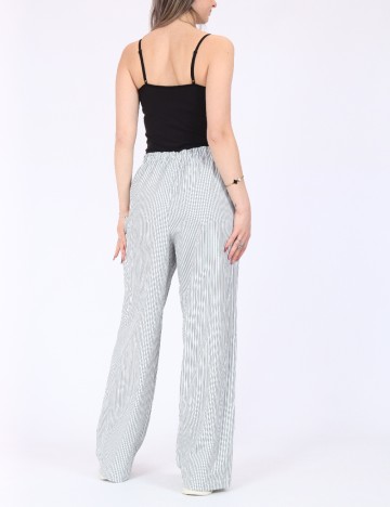 Pantaloni Vero Moda, alb/verde