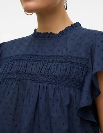 Bluza Vero Moda, bleumarin