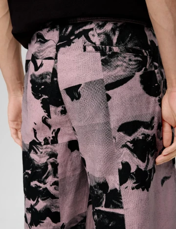 Pantaloni scurti s.Oliver, mov