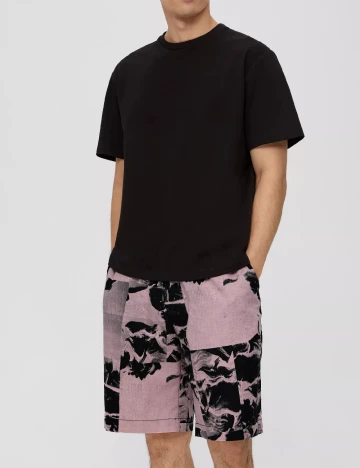Pantaloni scurti s.Oliver, mov