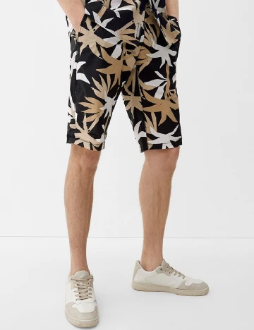 Pantaloni scurti s.Oliver, negru Negru