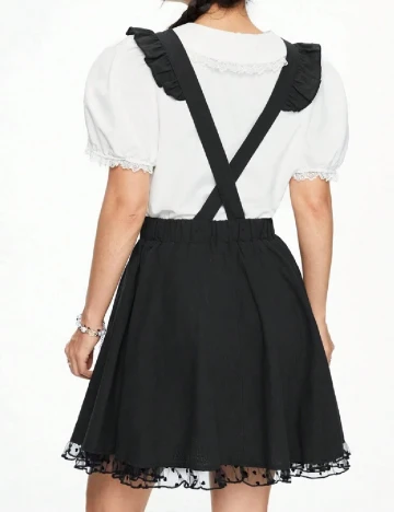 Rochie scurta Romwe, negru
