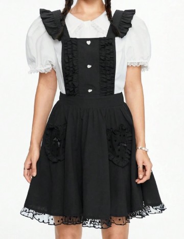 Rochie scurta Romwe, negru