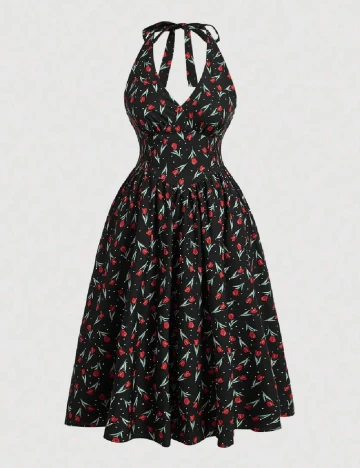 Rochie medie SHEIN CURVE, negru