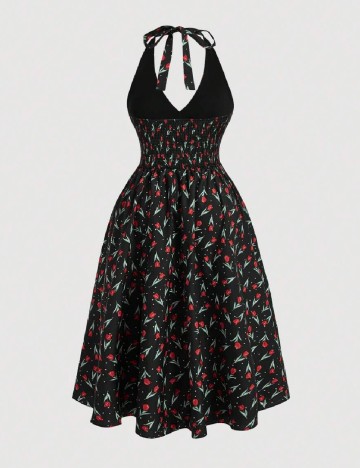 Rochie medie SHEIN CURVE, negru