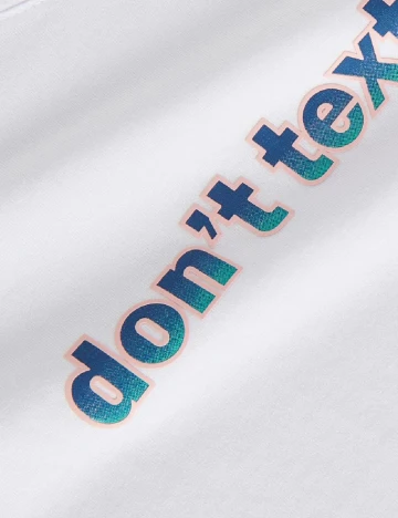 Tricou Reserved, alb