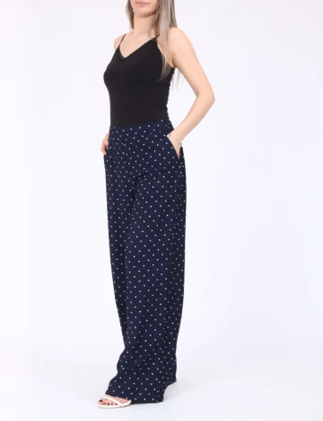 Pantaloni Vero Moda, bleumarin