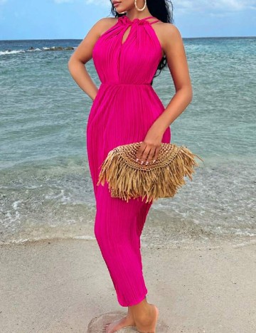 Rochie lunga SHEIN, roz