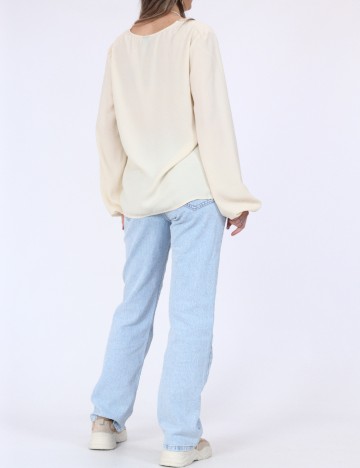 Bluza Vero Moda, crem