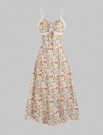 Rochie lunga SHEIN, floral print