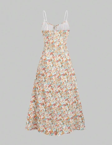Rochie lunga SHEIN, floral print