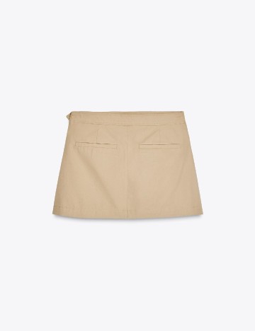 Fusta pantalon Zara, bej