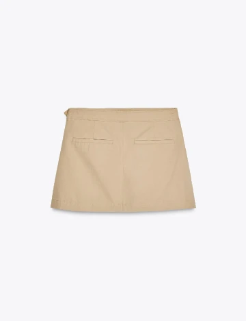 Fusta pantalon Zara, bej