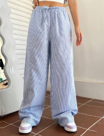 Pantaloni SHEIN, albastru