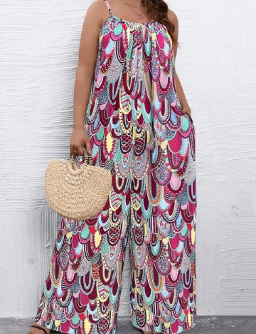 Salopeta SHEIN CURVE, mix culori