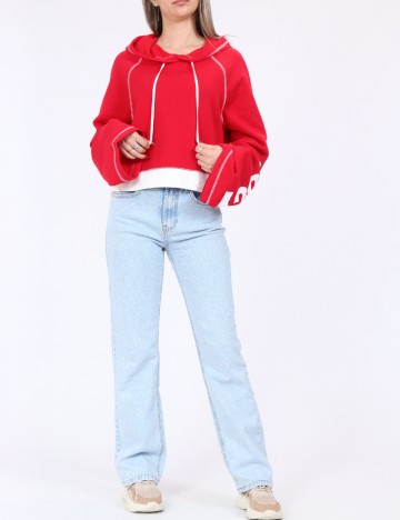 
						Hanorac Juicy Couture, rosu