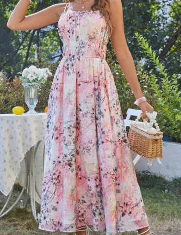 Rochie medie SHEIN, roz