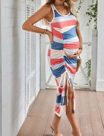 Rochie medie SHEIN Maternity, mix culori Mix culori