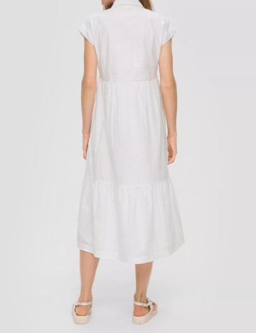 Rochie medie s.Oliver, alb