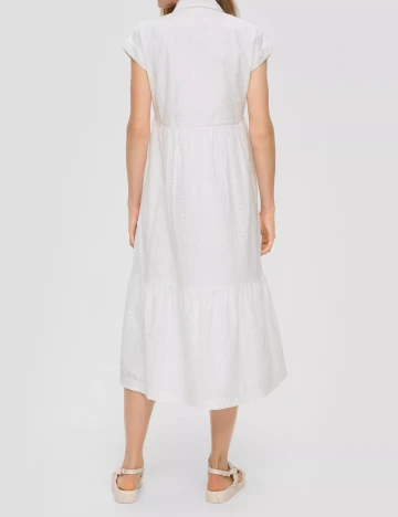 Rochie medie s.Oliver, alb