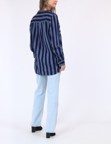 Camasa Vero Moda, bleumarin