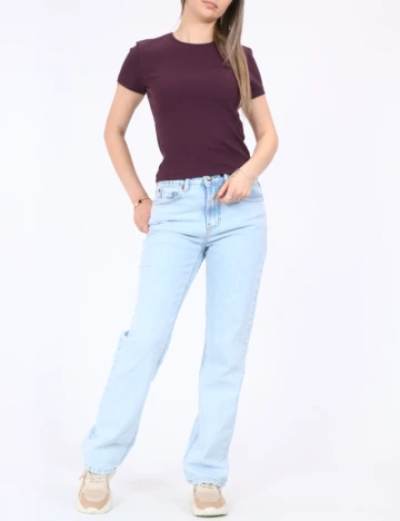 Tricou Vero Moda, pruna