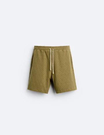 Pantaloni scurti Zara, verde