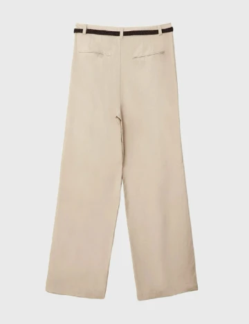 Pantaloni Stradivarius, crem