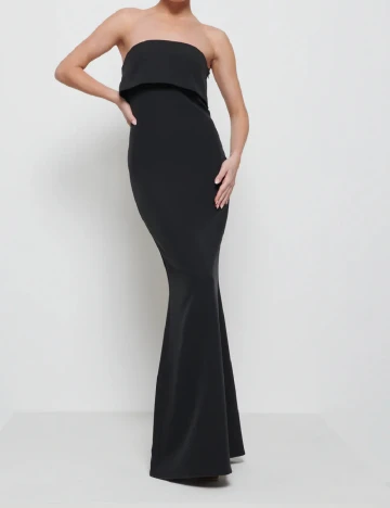 Rochie lunga Pretty Lavish, negru