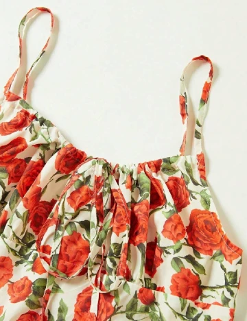 Rochie medie SHEIN, floral print