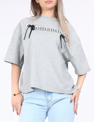 Tricou Only, gri