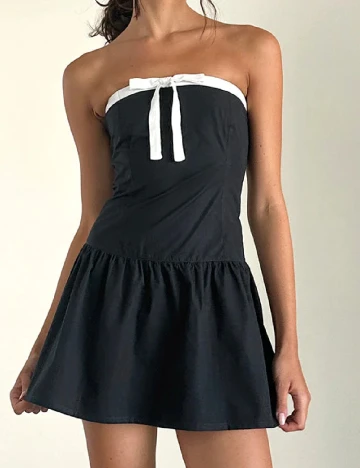 Rochie scurta Motel, bleumarin