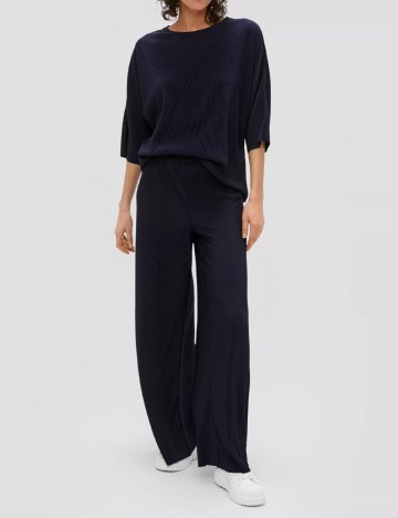 Pantaloni s.Oliver, bleumarin inchis