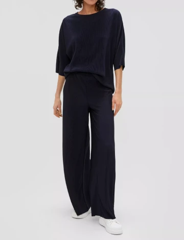 Pantaloni s.Oliver, bleumarin inchis